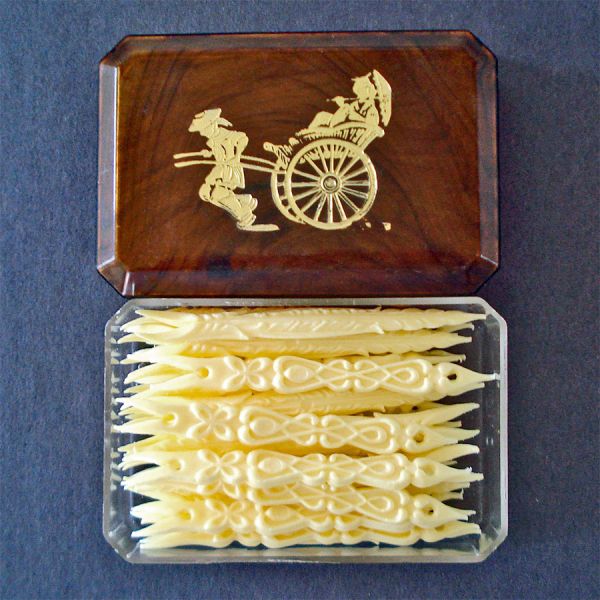 Assortment Mid Century Cocktail Party Hors d'Oeuvre Forks #2
