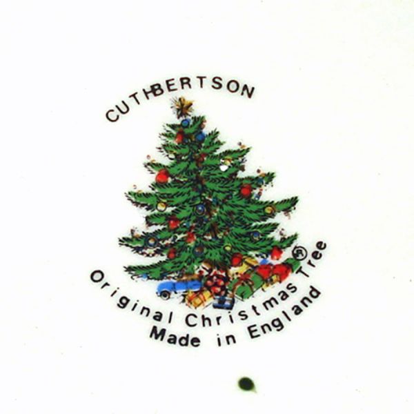 Cuthbertson Original Christmas Tree Oval Platter #4