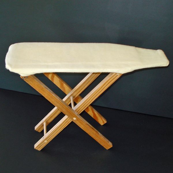 Folding Wooden Ironing Board Doll or Child Toy #2