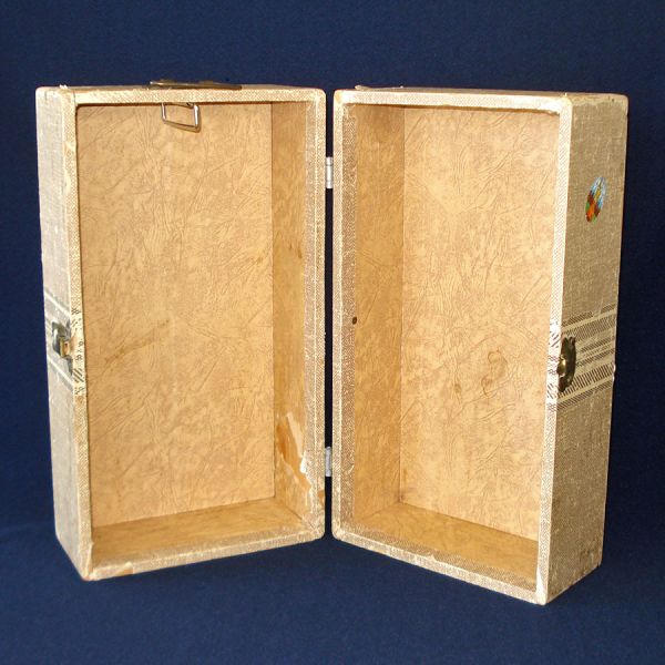 Wooden Doll Trunk Wardrobe Case 14 Inches Long #2