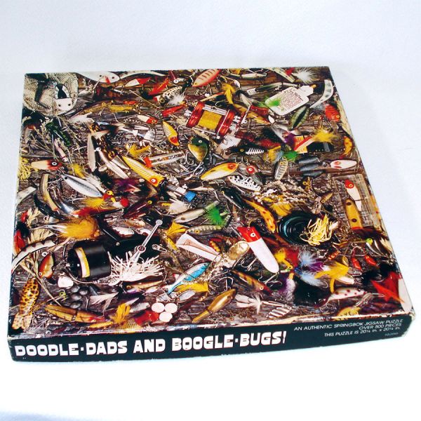 Doodle-Dads And Boogle-Bugs Springbok Fishing Lures Jigsaw Puzzle #2