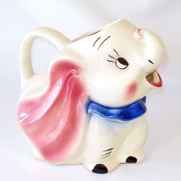 Leeds China Disney Dumbo Elephant 2 Quart Pitcher Jug