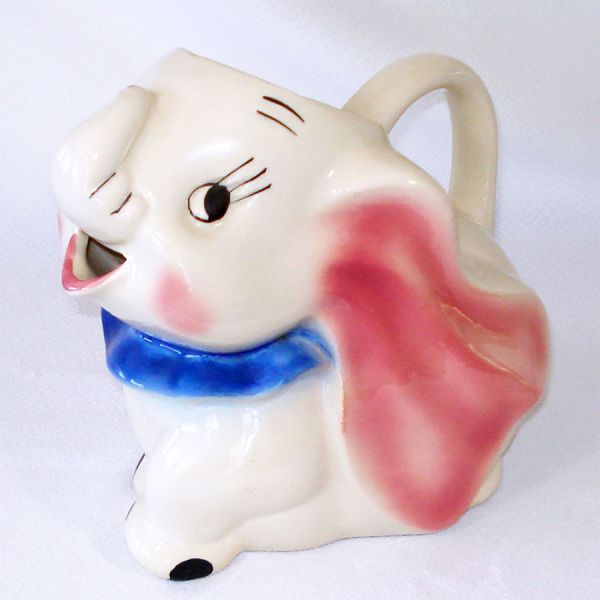 Leeds China Disney Dumbo Elephant 2 Quart Pitcher Jug #2
