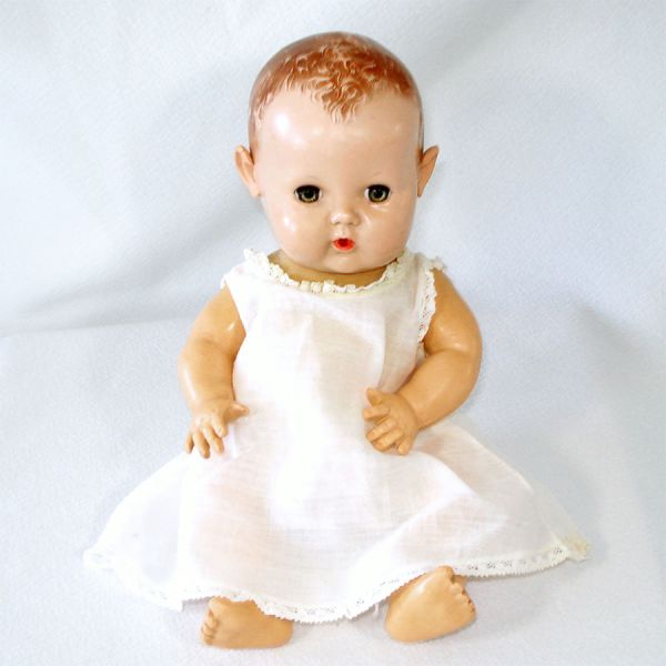 Effanbee 11 Inch  Dy-dee Baby Doll Hard Rubber Head, Sleep Eyes #2