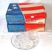 Early American Prescut EAPC Star David 2 Boxed Snack Sets