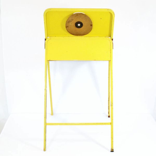 Amsco 1950s Tin Litho Toy Folding Easel With Chalkboard #4