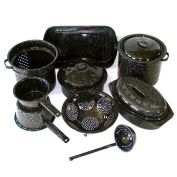 Speckled Enamelware Cookware 12 Piece Set