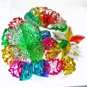 Lot Expanding Metallic Foil Party Decorations, Christmas New Years