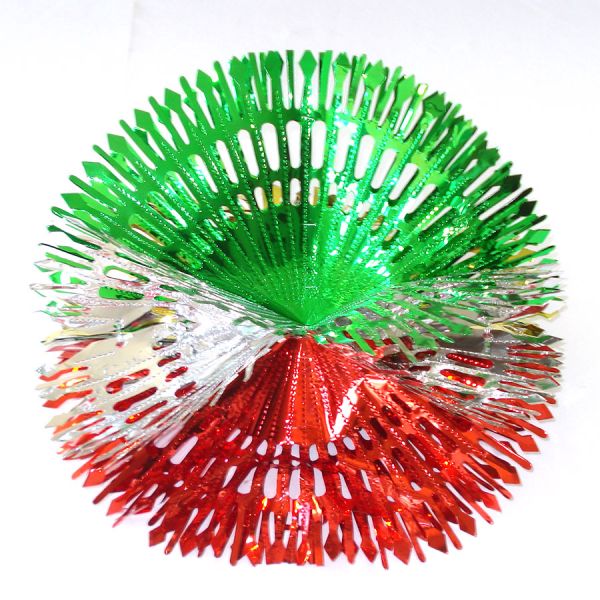 Lot Expanding Metallic Foil Party Decorations, Christmas New Years #3