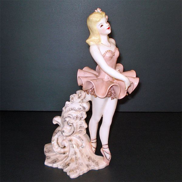 Exquisite Florence California Rare Adult Blonde Ballerina Figurine #2
