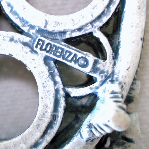 Florenza Jeweled Denim Blue Lipstick Holder Trinket Box Set #4