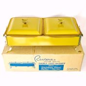 Riviera 1960s Buffet Double Food Warmer Original Box