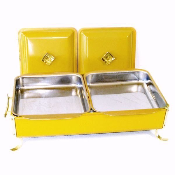 Riviera 1960s Buffet Double Food Warmer Original Box #2