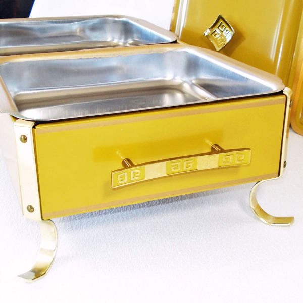 Riviera 1960s Buffet Double Food Warmer Original Box #3