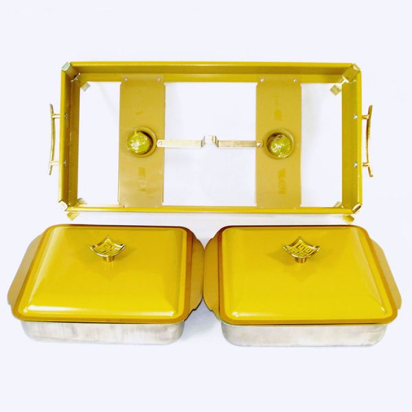 Riviera 1960s Buffet Double Food Warmer Original Box #4