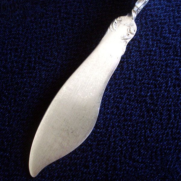 La Concorde 1910 Rogers Oneida Twist Handle Master Butter Knife #3