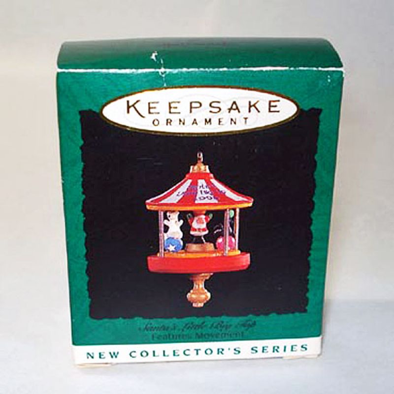 Copperton Lane: Hallmark 1995 Miniature Santa's Little Big Top ...