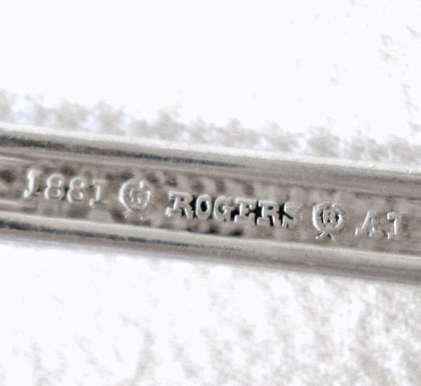 Plymouth Rogers 1917 Silverplate Cold Meat Fork #4