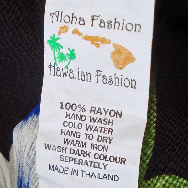 Bold Hibiscus Flower Blue on Black Tropical Scarf Beach Wrap #5