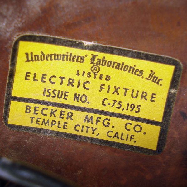 Pair Copper Hobnail Milk Glass Electric Wall Sconces Mid Century #4