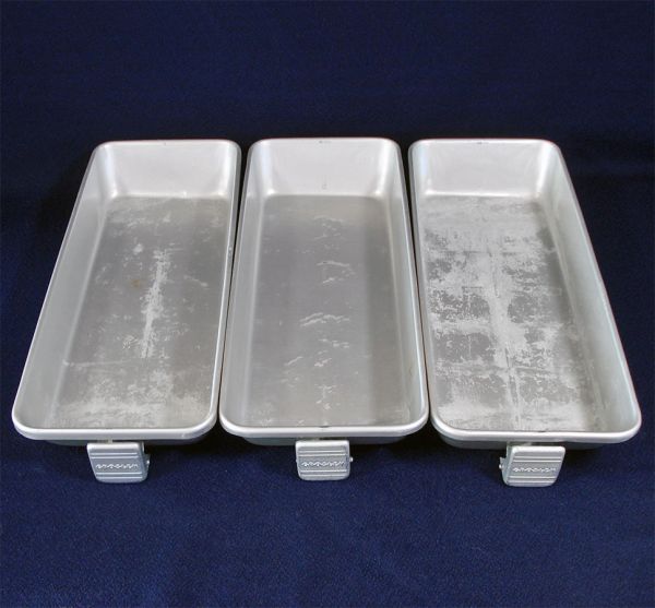 Crosley 1950s Freezer Ice Cube Trays Set of 3 #4
