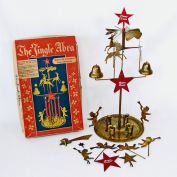 Jingle Abra Swedish Brass Christmas Angel Reindeer Candle Chimes