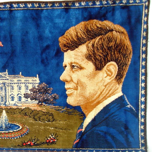 President John F Kennedy 1965 Italian Wall Tapestry #2