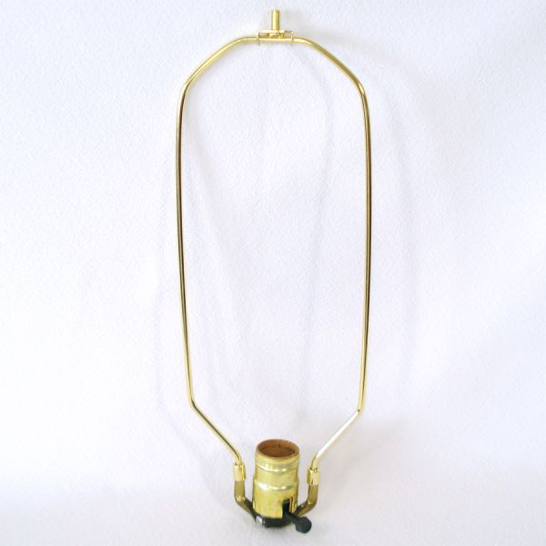 Assortment Lamp Repair Parts Harp Socket Pipe Cords #2