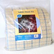 Craftways Salina Persian Style Latch Hook Rug Kit Complete 28 by 53 Inches