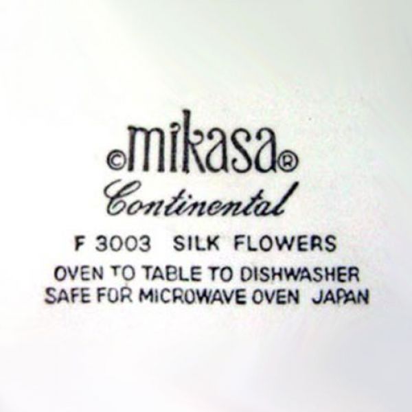 Mikasa Silk Flowers Square Platter #2