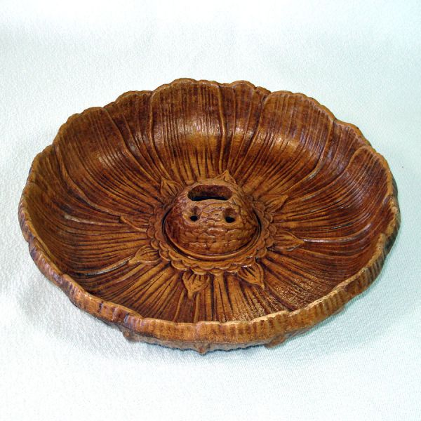 Multi Products Wood Composition Flower Nut Bowl #2