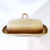 Mikasa Whole Wheat Covered Butter Dish