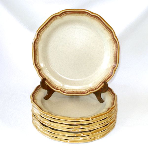 Mikasa Whole Wheat Salad Plates Set 4 #2