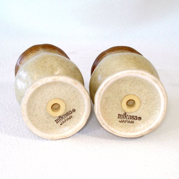 Mikasa Whole Wheat Salt and Pepper Shakers #2