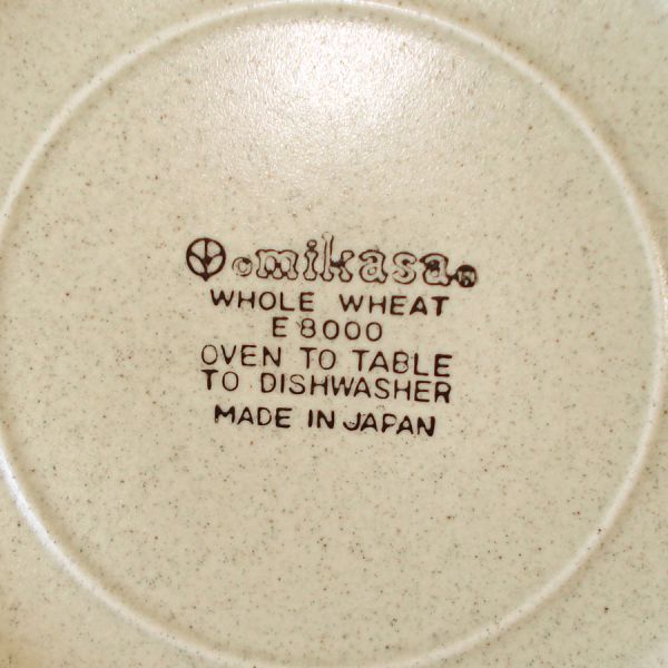 Mikasa Whole Wheat Soup or Salad Bowls Set 4 #4