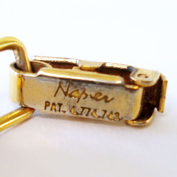 Napier Goldtone Rail Fence Link Bracelet #3