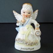 Napco 1956 January New Year Angel of the Month