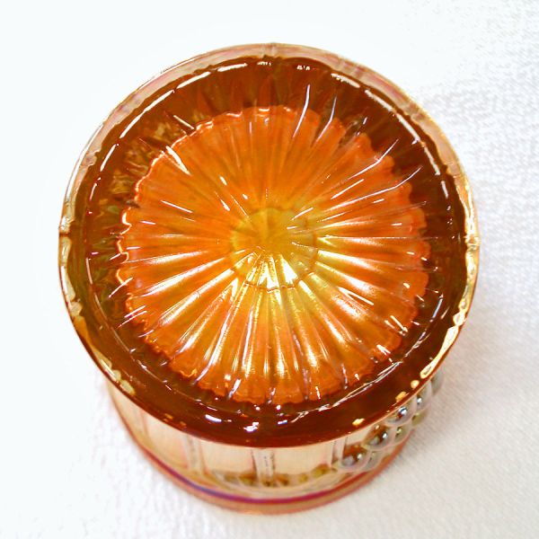 Northwood Grape and Gothic Arches Carnival Glass Tumbler #3
