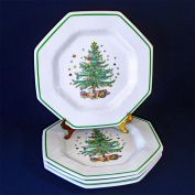 Nikko Christmastime Set 4 Dinner Plates