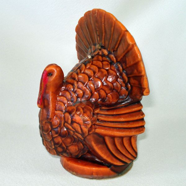 Gurley Thanksgiving Turkey Large Figural Candle #2