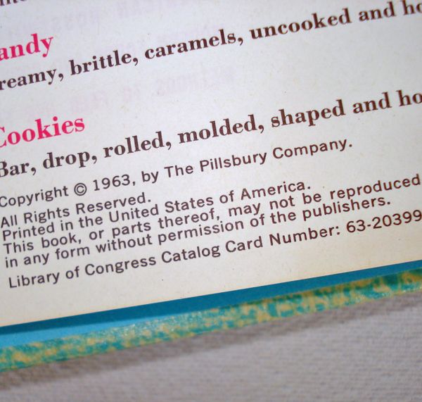 Pillsbury Family Cookbook 1963 Hardcover #4
