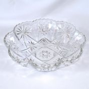 EAPC Early American Prescut Paneled Bowl 11 Inch Anchor Hocking