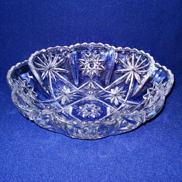 EAPC Early American Prescut Paneled Bowl 11 Inch Anchor Hocking #2