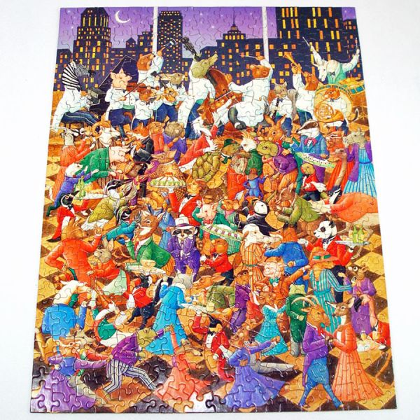 Party Animals Springbok Jigsaw Puzzle Complete #2