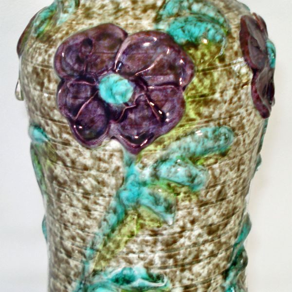 Unique Fat Lava Glaze Mid Century Ceramic Table Lamp Base #2