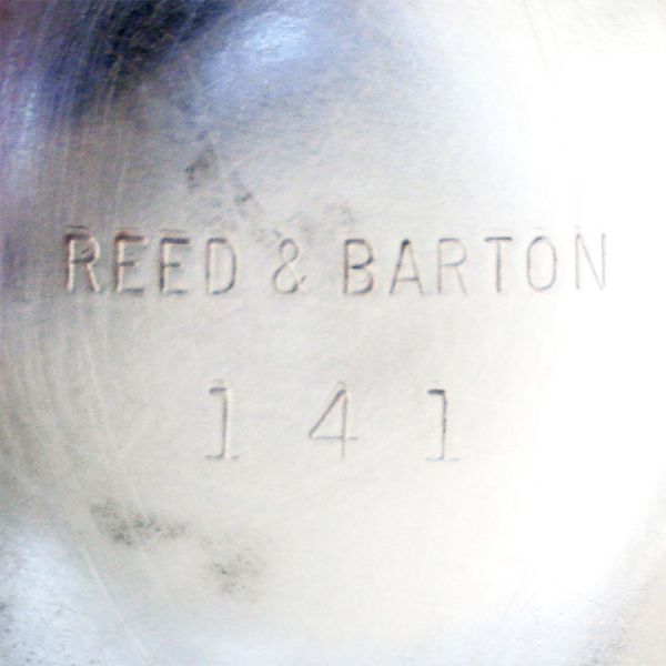 Reed & Barton Blue Enameled Silverplate Tazza Compote #4