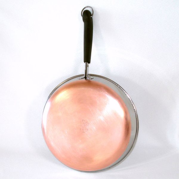 Revere Copper Clad Stainless Steel 10 Inch Skillet With Lid #4