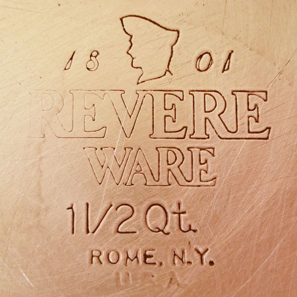 Revere Copper Clad Stainless 1.5 Qt Steamer Saucepan #6