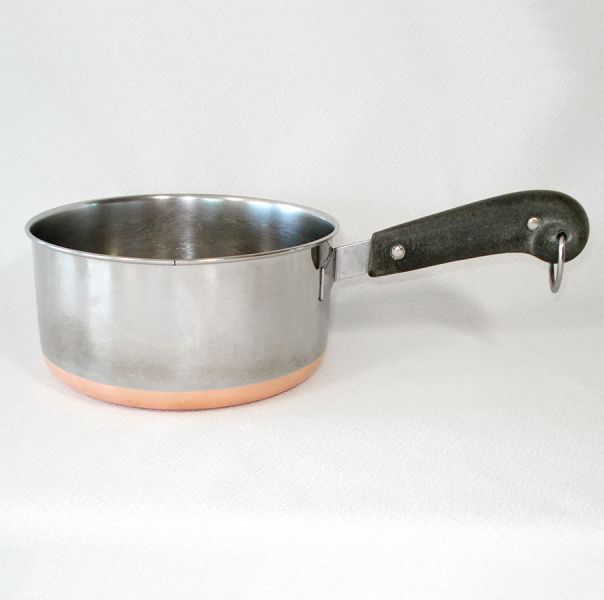 Revere Copper Bottom Stainless Steel 2 Qt Saucepan No Lid #2