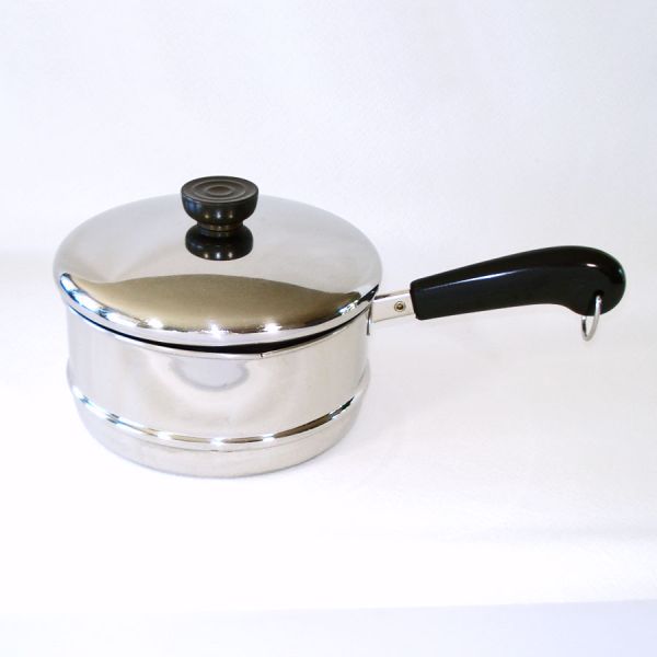 Revere Copper Clad Stainless 2 Qt Steamer Saucepan #5